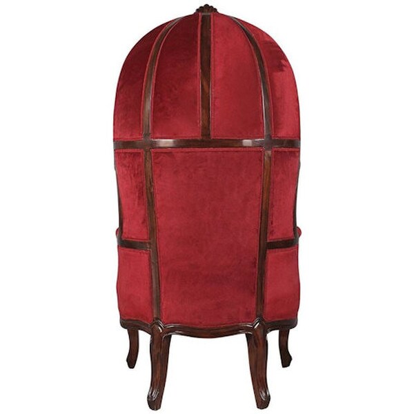 Stylish statement Victorian carved solid mahogany antique replica Ballon